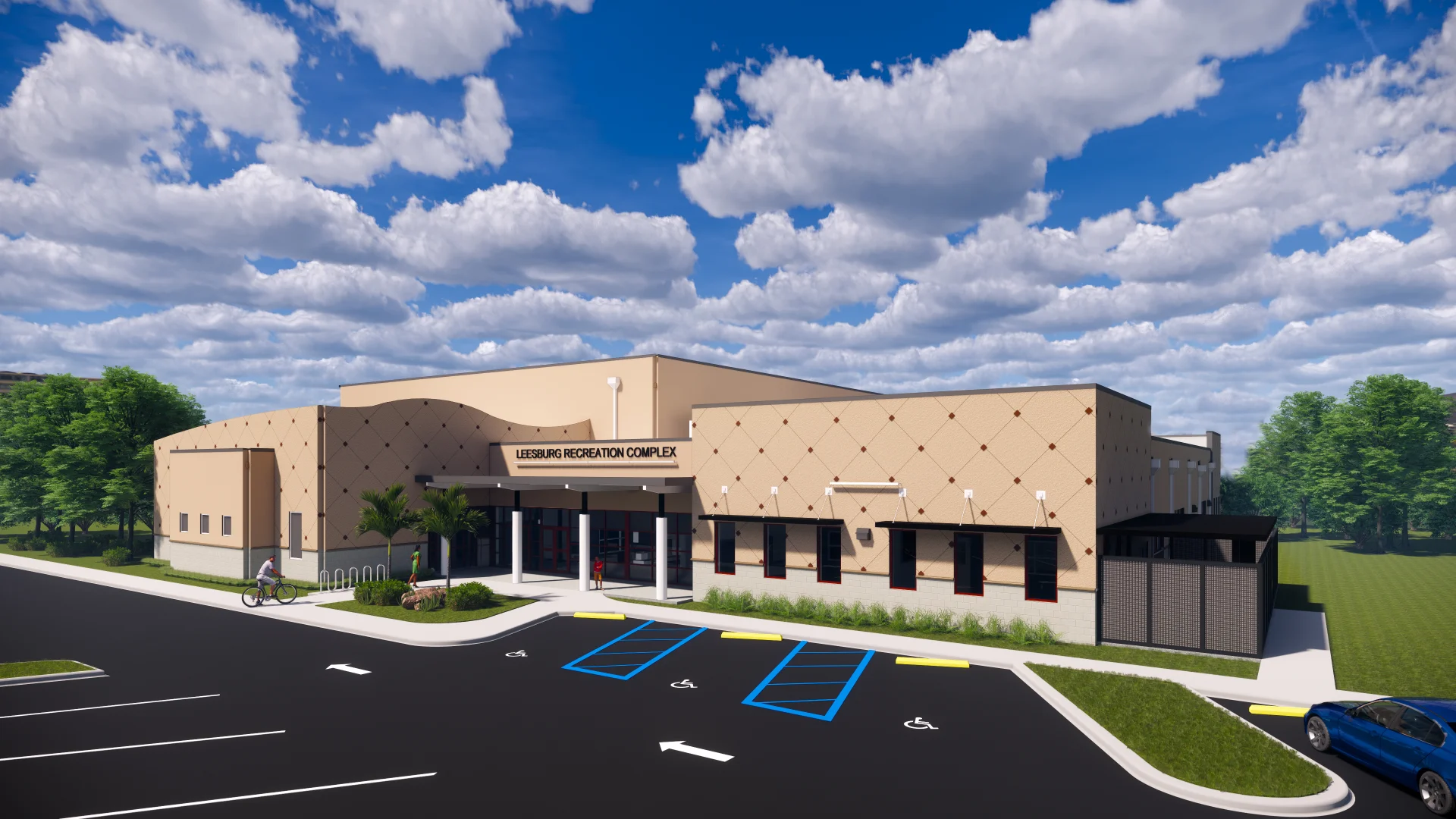 building exterior 3D model