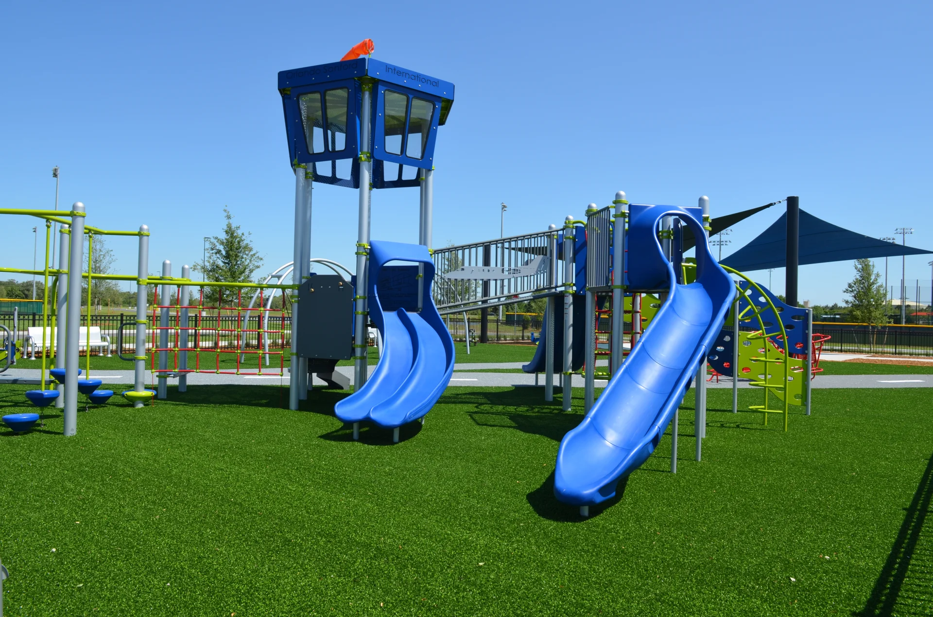 playground slides