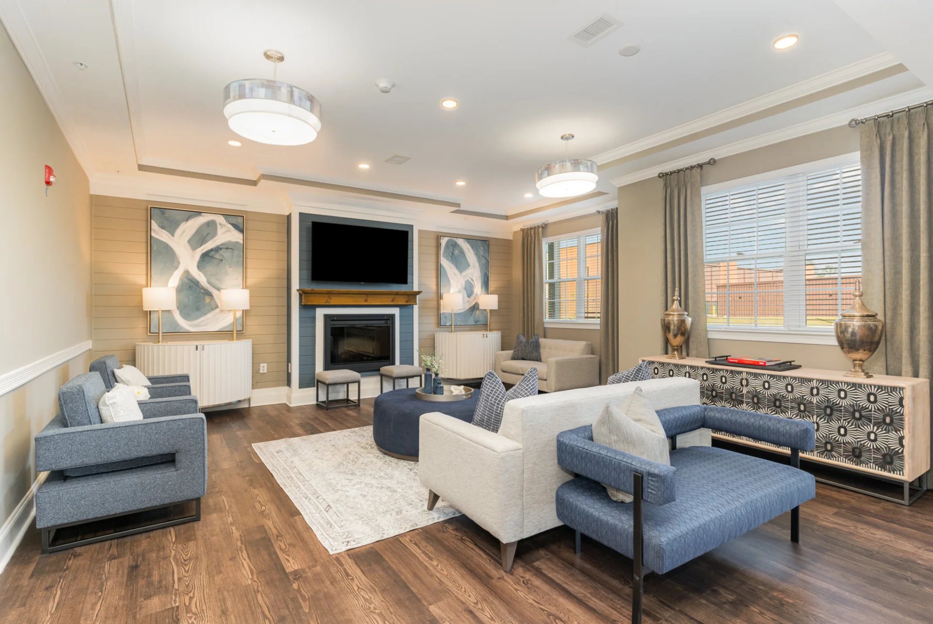 shared interior living room area