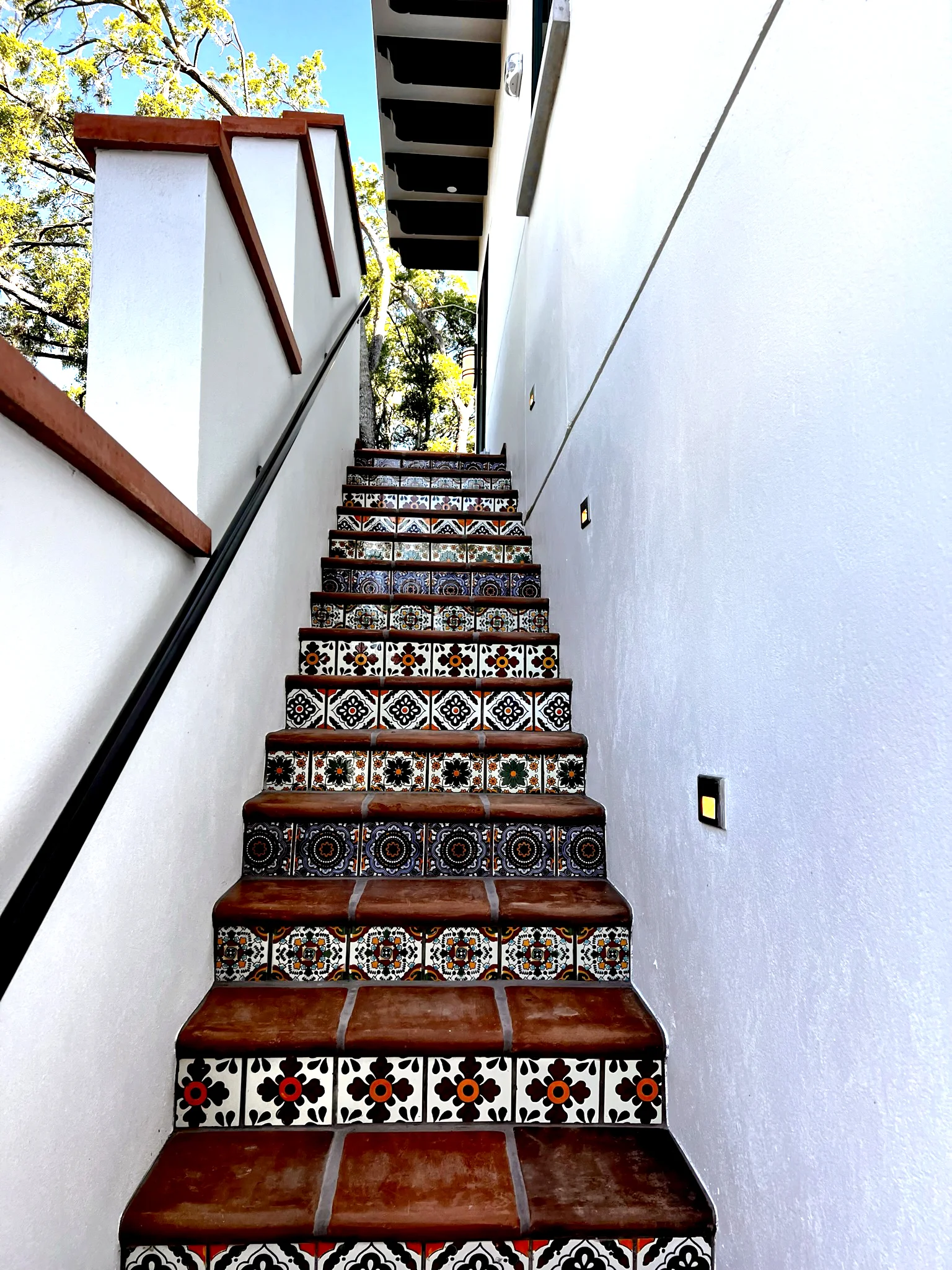 Smith Street exterior tiled stairs