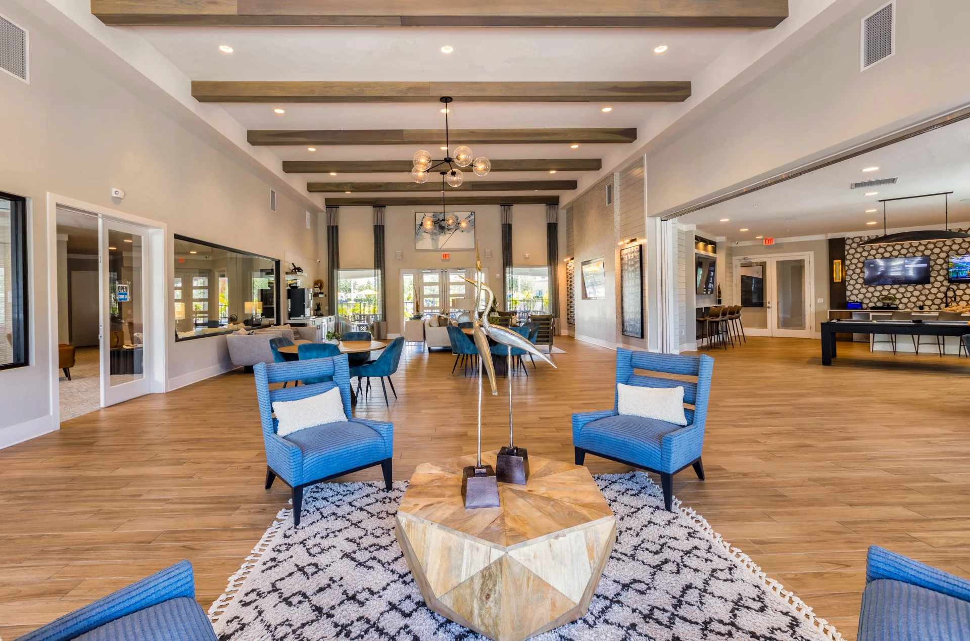 Solamar at Wildwood interior lobby