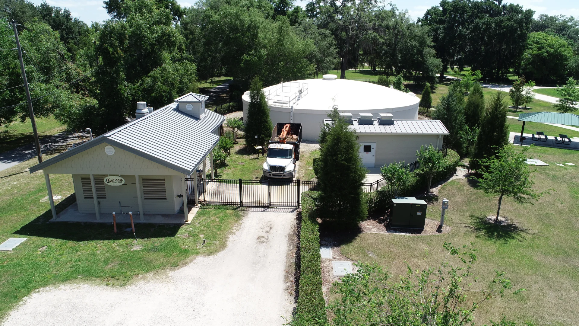 partial property aerial view